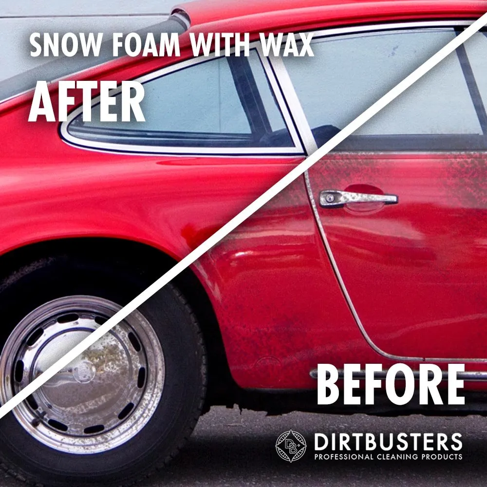 Dirtbusters pH Neutral Snow Foam Car Shampoo With Wax, Vanilla (5 Litre)