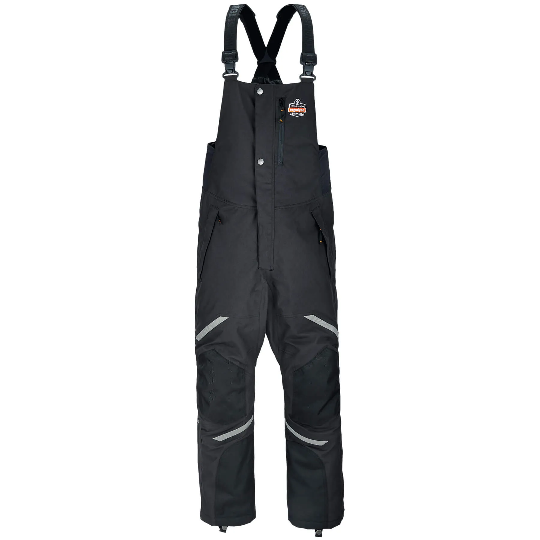 Ergodyne 41213 N-Ferno 6471 Thermal Bibs/Overalls, Medium, Black