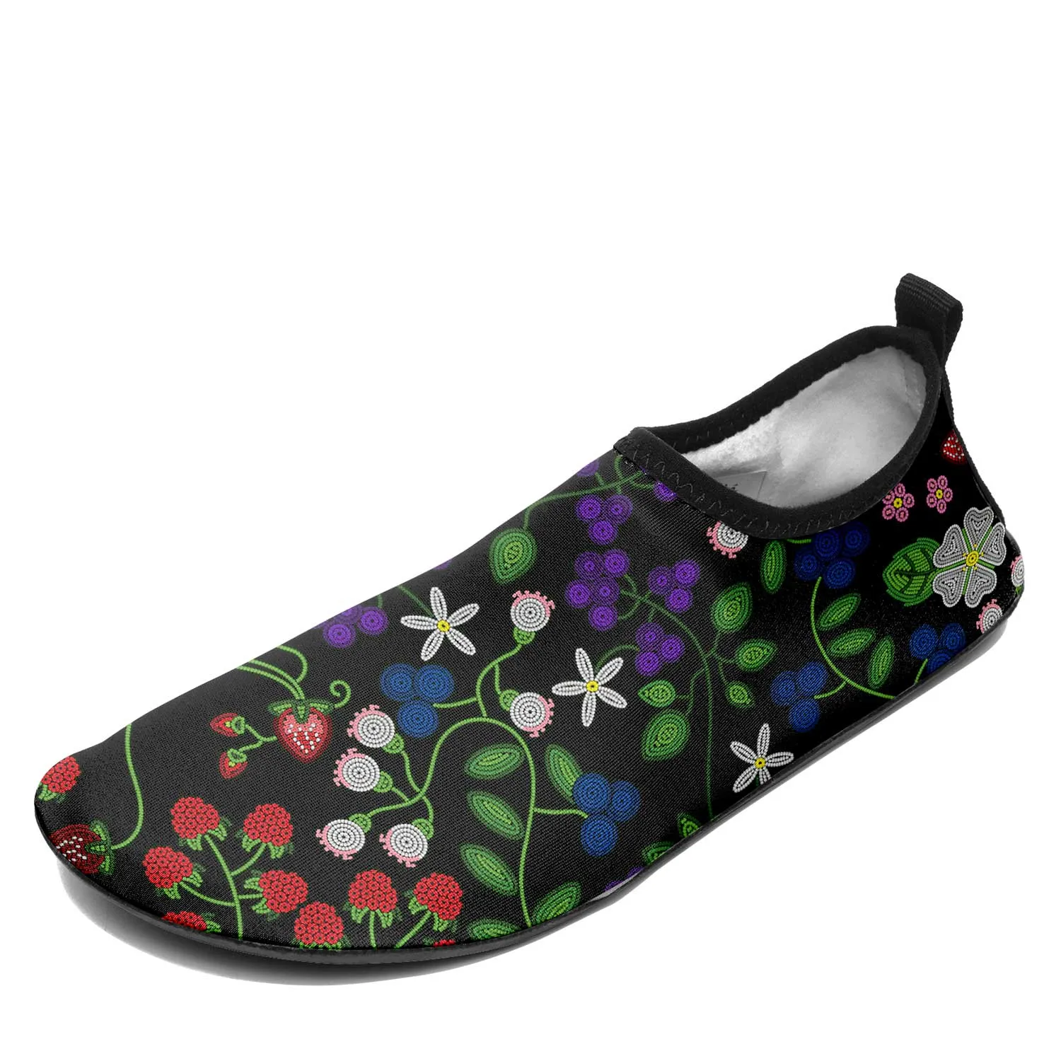 Grandmother Stories midnight Kid's Sockamoccs Slip On Shoes