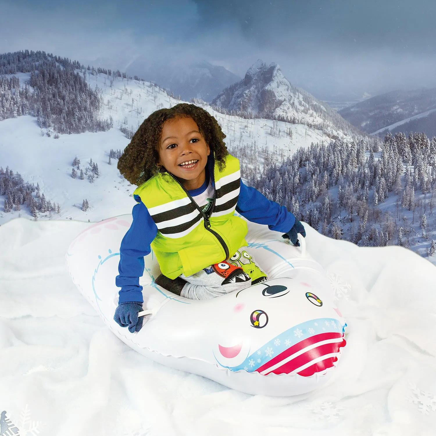 Polar Bear Snow Sled