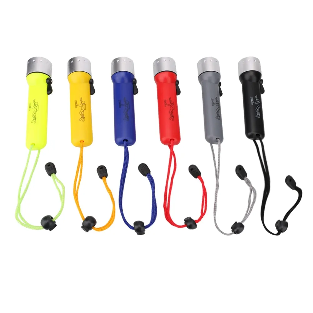 Professional Underwater Diving Flashlight - various colours