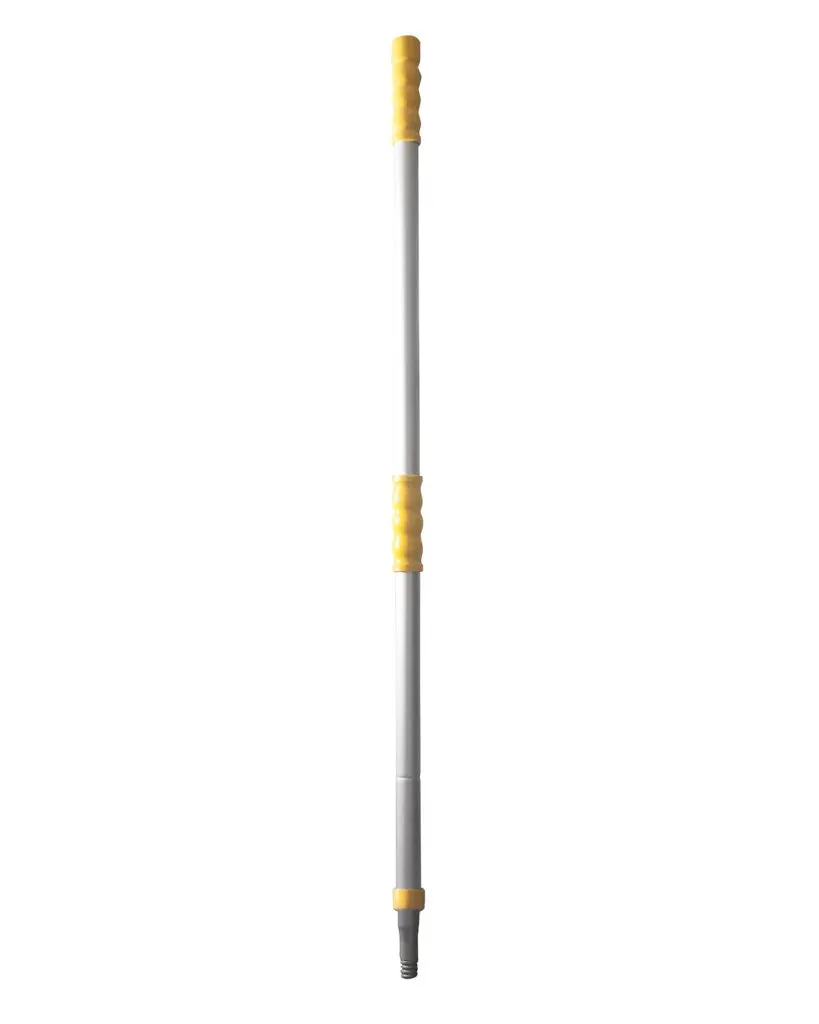 Shuttsco 18" Snow Rake with 38"-68" Aluminum Telescoping Handle - 18" Vinyl-Coated Non-Abrasive Head - Freeze-Resistant Snow Removal Tool - Sno-Rake for Car Dealerships & Private Vehicle-Owners - Made in USA