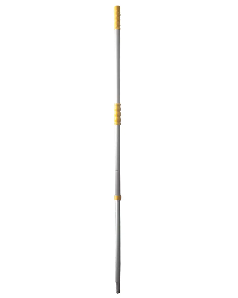 Shuttsco 18" Snow Rake with 38"-68" Aluminum Telescoping Handle - 18" Vinyl-Coated Non-Abrasive Head - Freeze-Resistant Snow Removal Tool - Sno-Rake for Car Dealerships & Private Vehicle-Owners - Made in USA