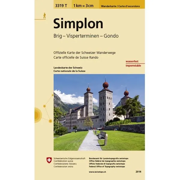 Simplon Walking Map 3319T