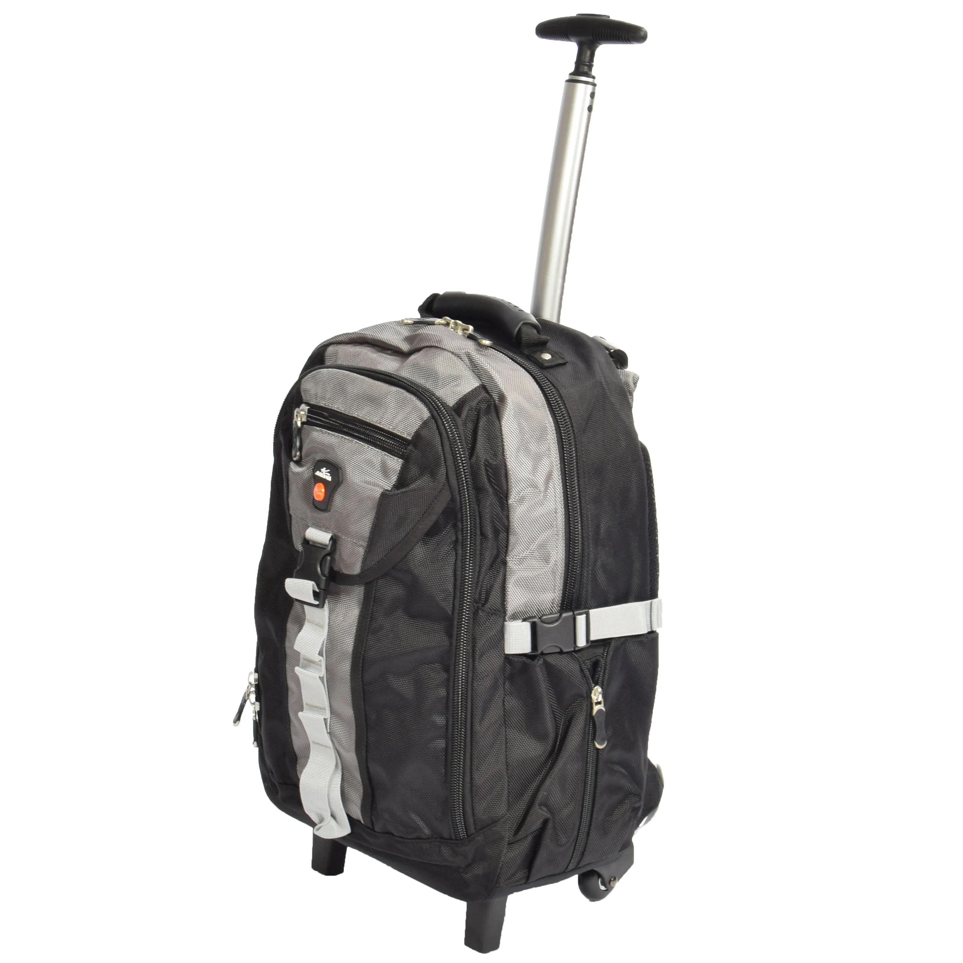 Small Size Backpack with Wheels HL08 Grey