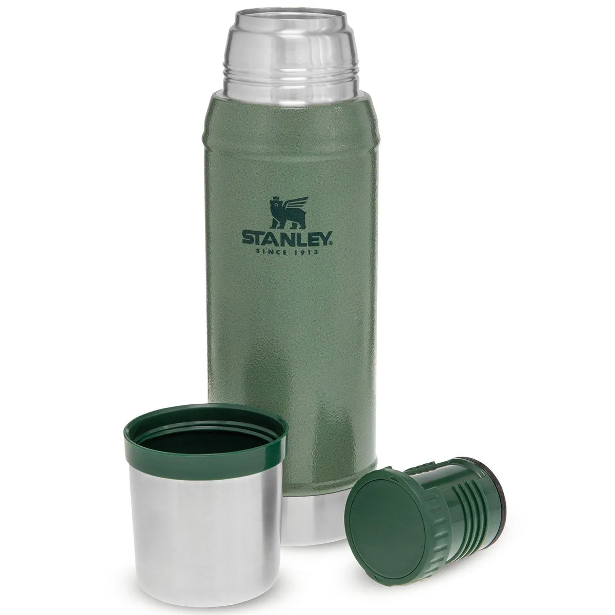 Stanley Classic Legendary Vacuum Thermos Flask 750ml Hammertone Green