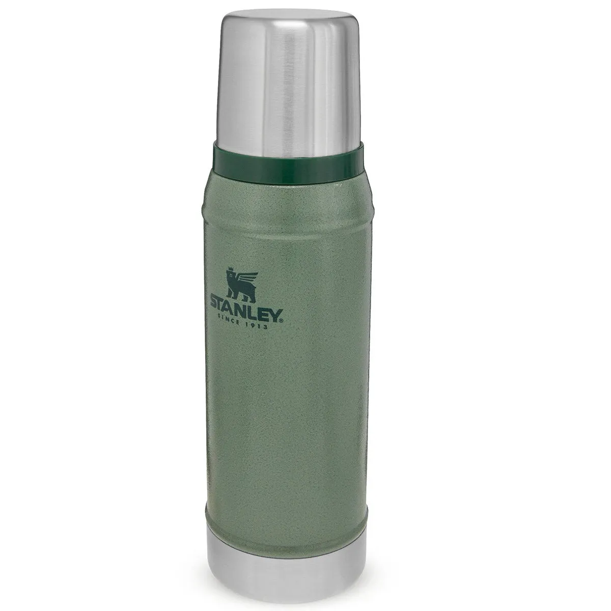 Stanley Classic Legendary Vacuum Thermos Flask 750ml Hammertone Green