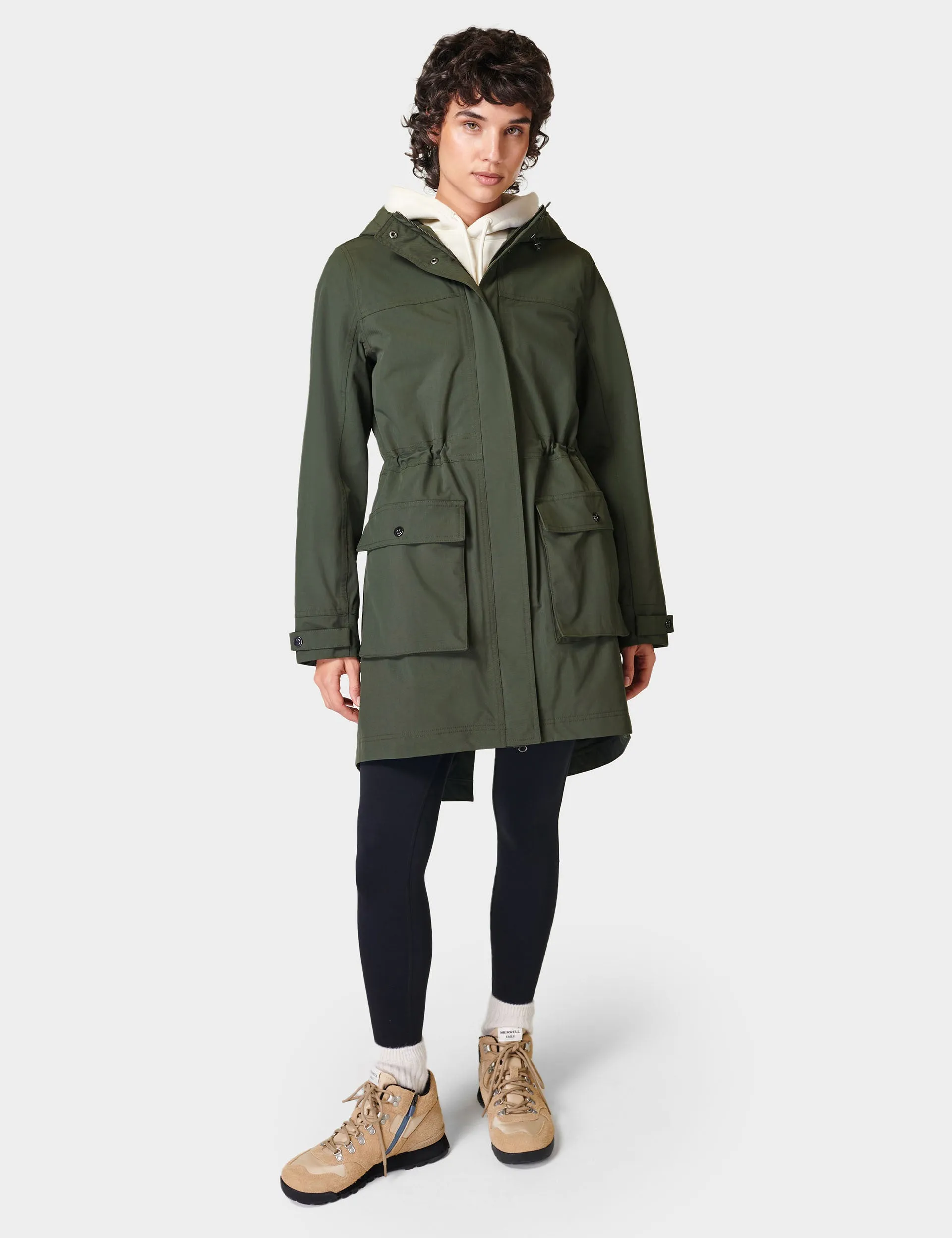 Stride Waterproof Parka - Dark Forest Green