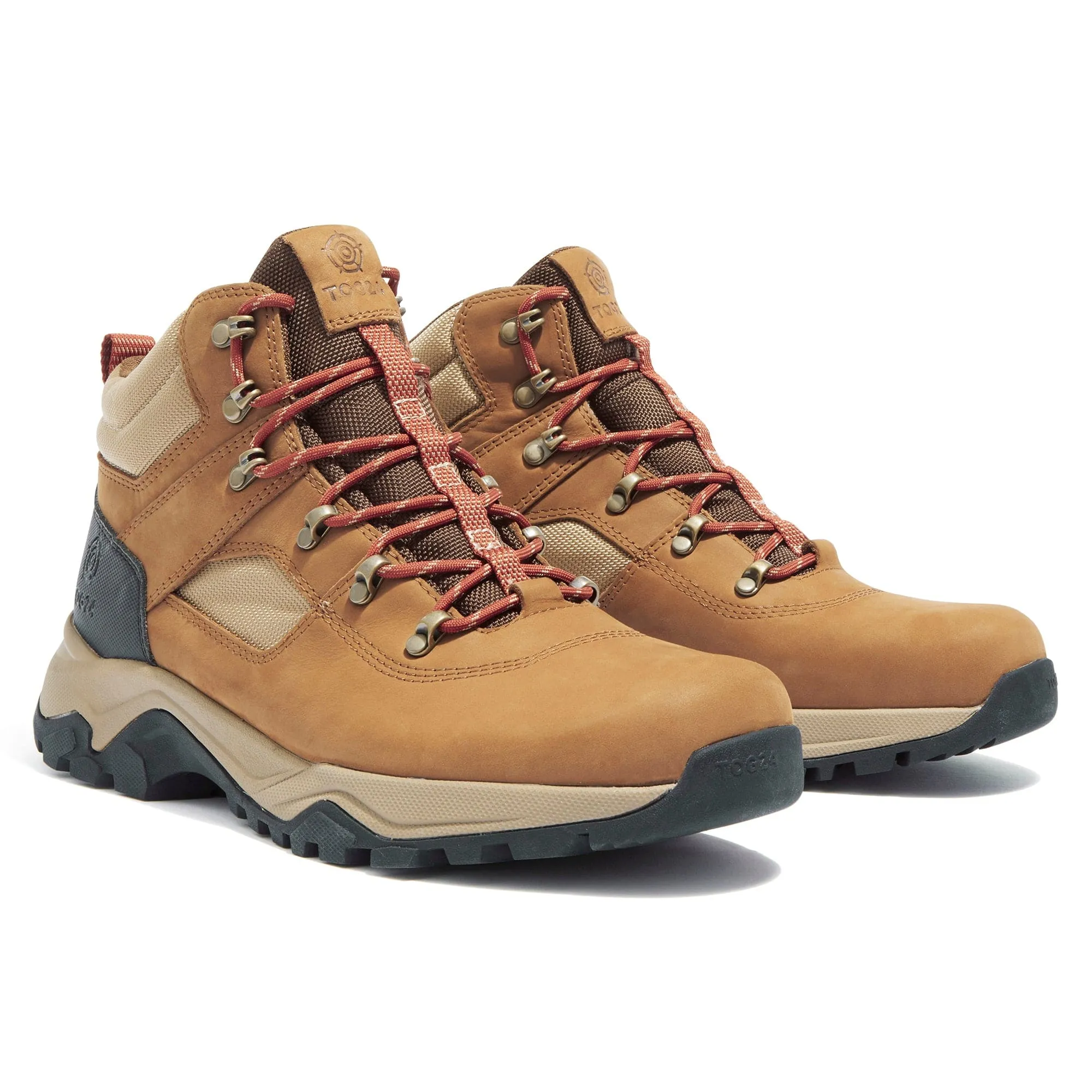 Tundra Mens Walking Boots - Tan