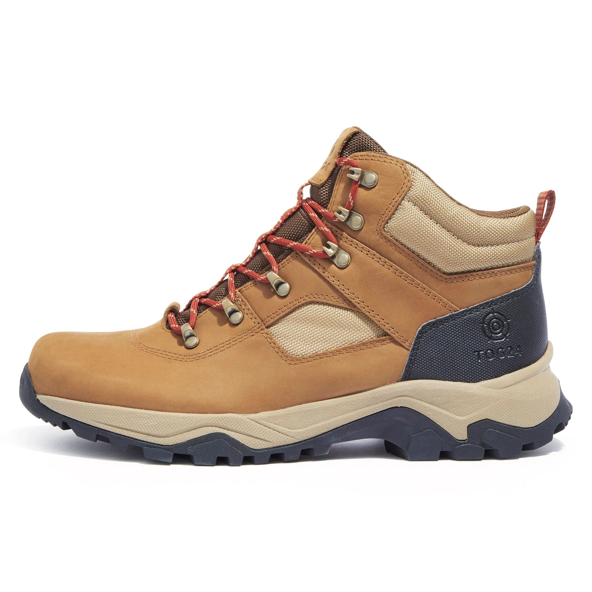 Tundra Mens Walking Boots - Tan