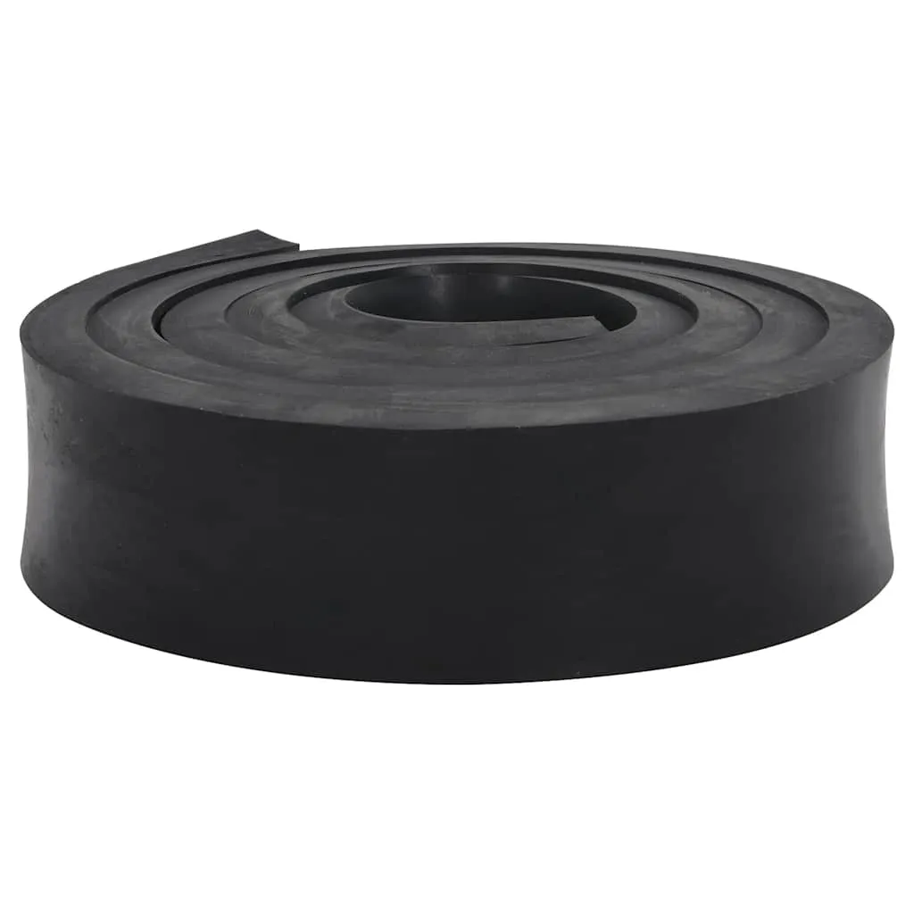 vidaXL Rubber Edge for Snow Plow Black 300x10x2 cm