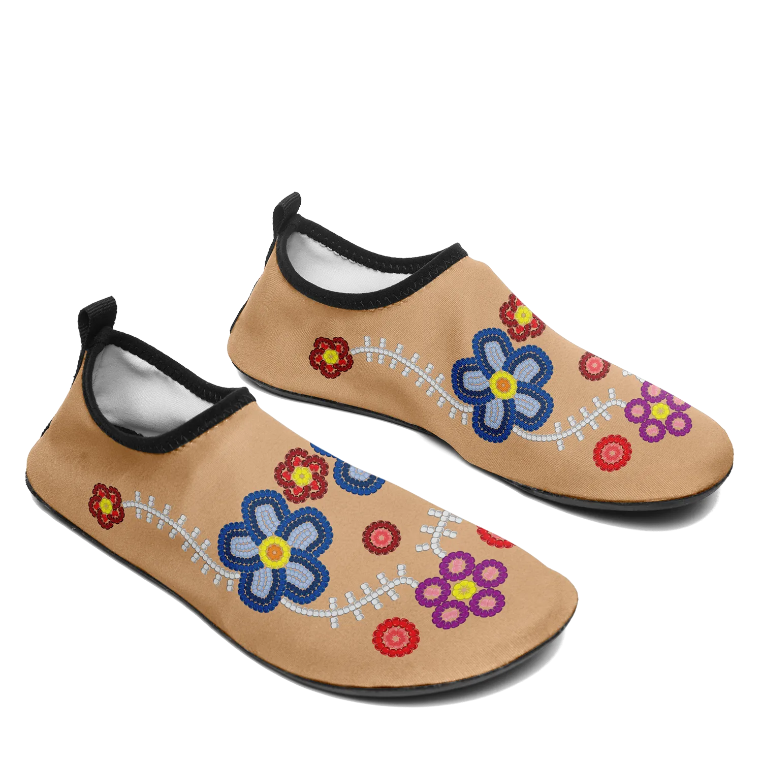 Wildflower Dreams 2 Kid's Sockamoccs Slip On Shoes