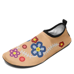 Wildflower Dreams 2 Kid's Sockamoccs Slip On Shoes